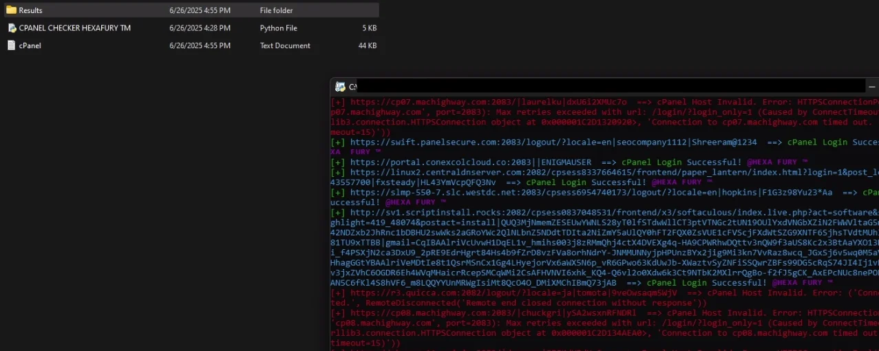 cPanel & Whm Checker