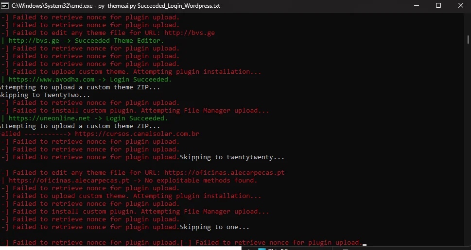 UPLOADER WORDPRESS PRV8