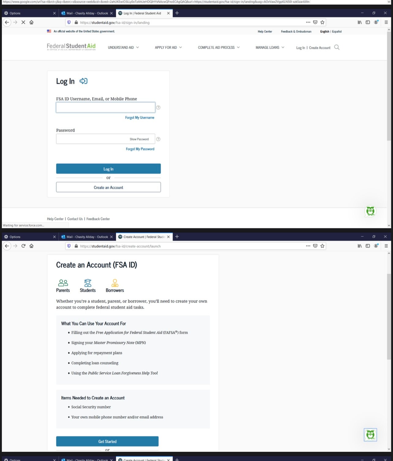 Student Loan Application Tutorial